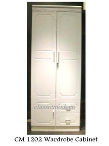 CM 1202 Wardrobe Cabinet - CLASSIC & MODERN INTERIOR