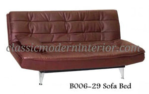 B006-29 Leather Sofa Bed - CLASSIC & MODERN INTERIOR