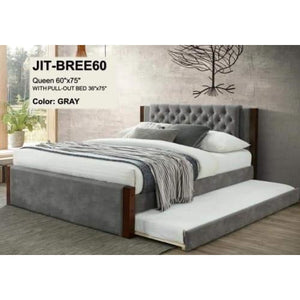 Bree 60x75 Queen Bed with Trundle - CLASSIC & MODERN INTERIOR