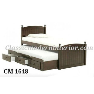 CM 1648 Trundle Bed Frame - CLASSIC & MODERN INTERIOR