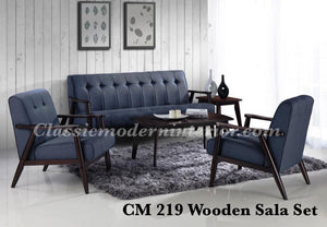 CM 219 Wooden Sala Set - CLASSIC & MODERN INTERIOR