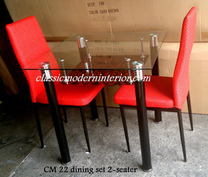 CM22 2-Seater Dining Set - CLASSIC & MODERN INTERIOR