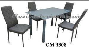 CM 4308 Dining Set (4-Seater) - CLASSIC & MODERN INTERIOR