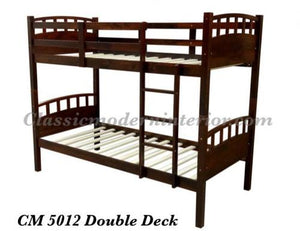 CM 5012 Double Deck Bed Frame - CLASSIC & MODERN INTERIOR