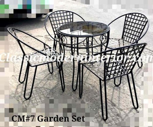 CM #7 Garden Set (4-Seater) - CLASSIC & MODERN INTERIOR