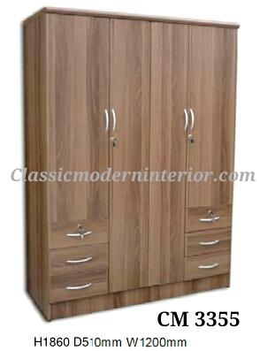 CM 3355 Wardrobe Cabinet - CLASSIC & MODERN INTERIOR