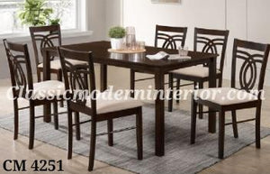 CM 4251 Dining Set (6-Seater) - CLASSIC & MODERN INTERIOR