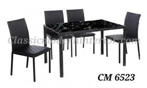 CM 6523 Dining Set (4-Seater) - CLASSIC & MODERN INTERIOR