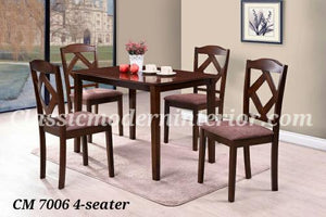 CM 7006 Dining Set (4-Seater) - CLASSIC & MODERN INTERIOR