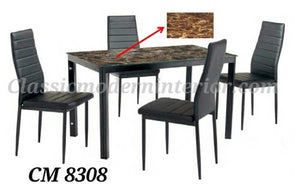 CM 8308 Dining Set (4-Seater) - CLASSIC & MODERN INTERIOR