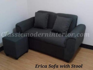 Erica Sofa with Stool - CLASSIC & MODERN INTERIOR