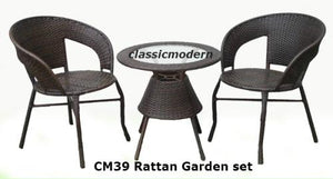 CM 57 Rattan Garden Set - CLASSIC & MODERN INTERIOR