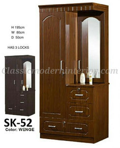 SK 52 Wardrobe Cabinet - CLASSIC & MODERN INTERIOR