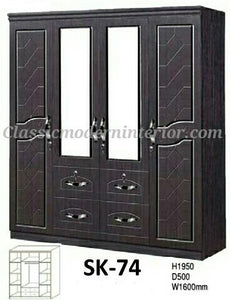 SK 74 Wardrobe Cabinet - CLASSIC & MODERN INTERIOR