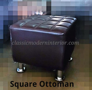 Square Ottoman - CLASSIC & MODERN INTERIOR