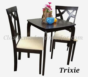 Trixie 2-Seater Dining Set - CLASSIC & MODERN INTERIOR