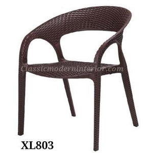 XL 803 Plastic Rattan Chair - CLASSIC & MODERN INTERIOR