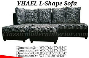 Yhael L-Shape Sofa - CLASSIC & MODERN INTERIOR